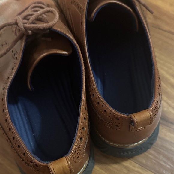 Used Men’s Cole Haan Classic Brown Leather Shoes. Size 13W - Picture 7 of 7